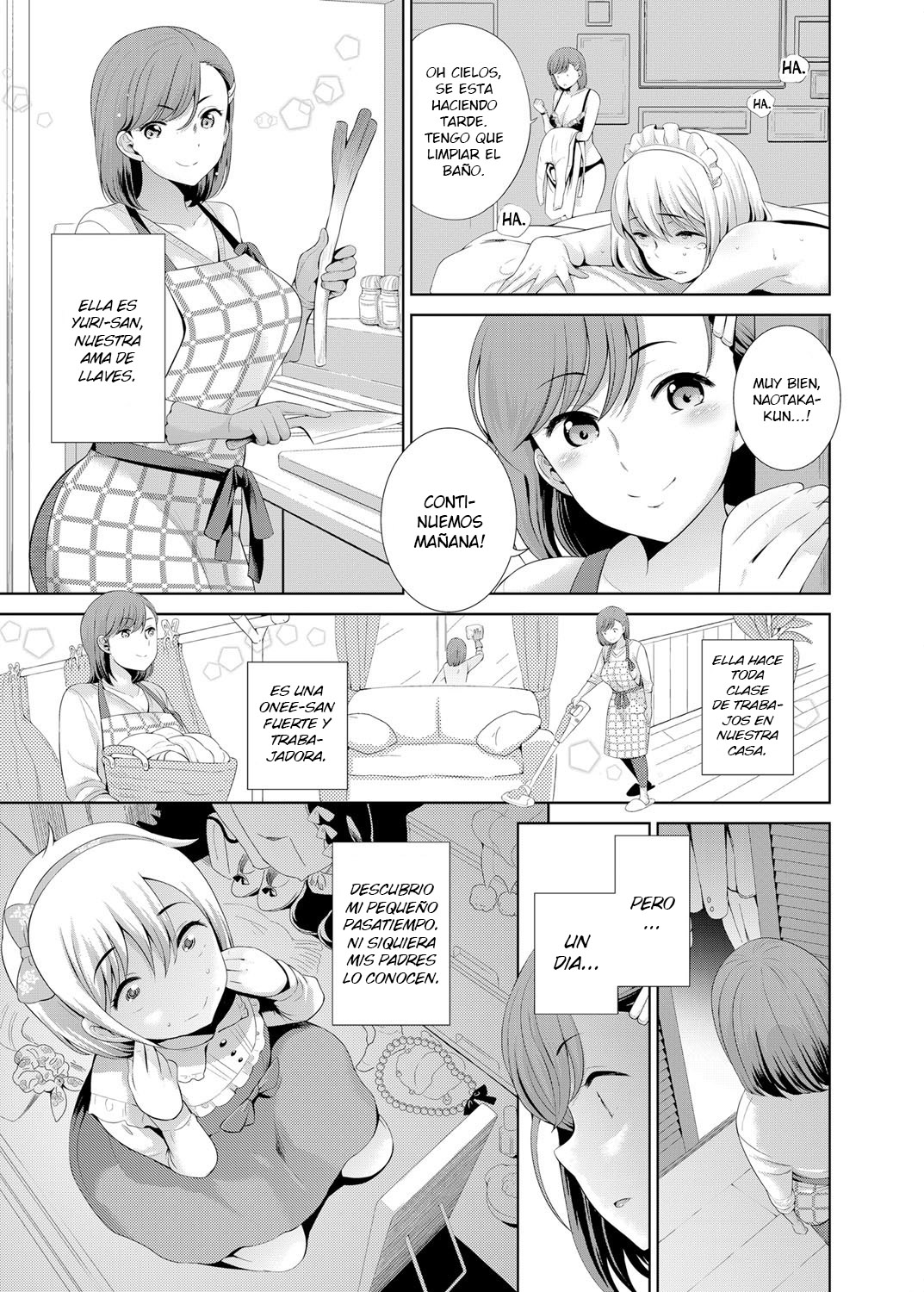 Josou Shitetara DoS Kyonyuu Kaseifu ni Kousoku Sarete Anal Mesuiki Shichaimashita page 3 full