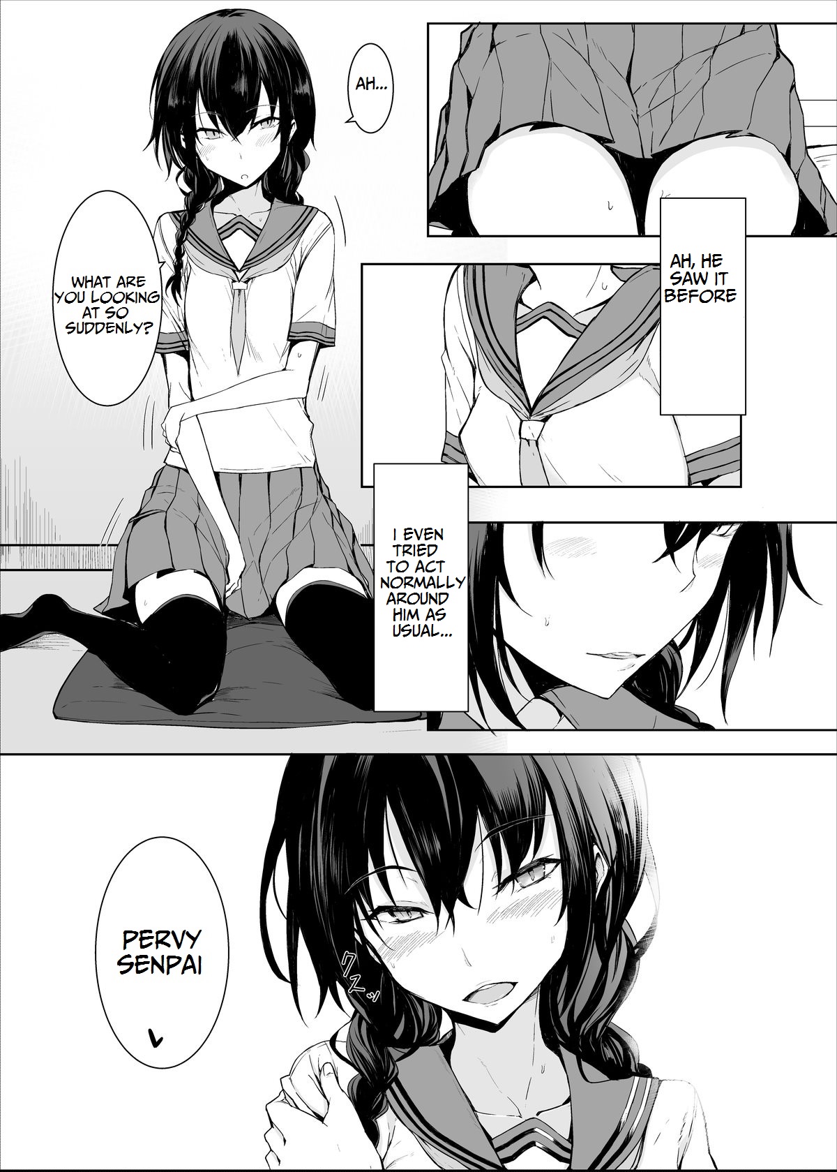 Kouhai-chan ni Eroi Koto Sareru Hon 2 page 4 full