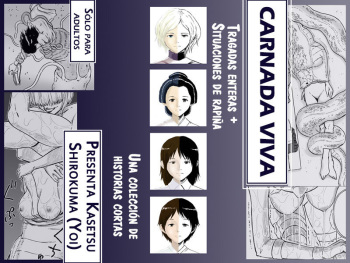 [Kasetsu Shirokuma Kakko Yoi (Yoikuma)] Onago no Ikie | Carnada viva [Spanish] =Vile= [Digital] cover