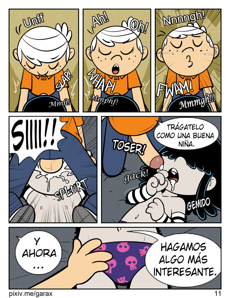 Lucy's Nightmare | La Pesadilla de Lucy page 12 full
