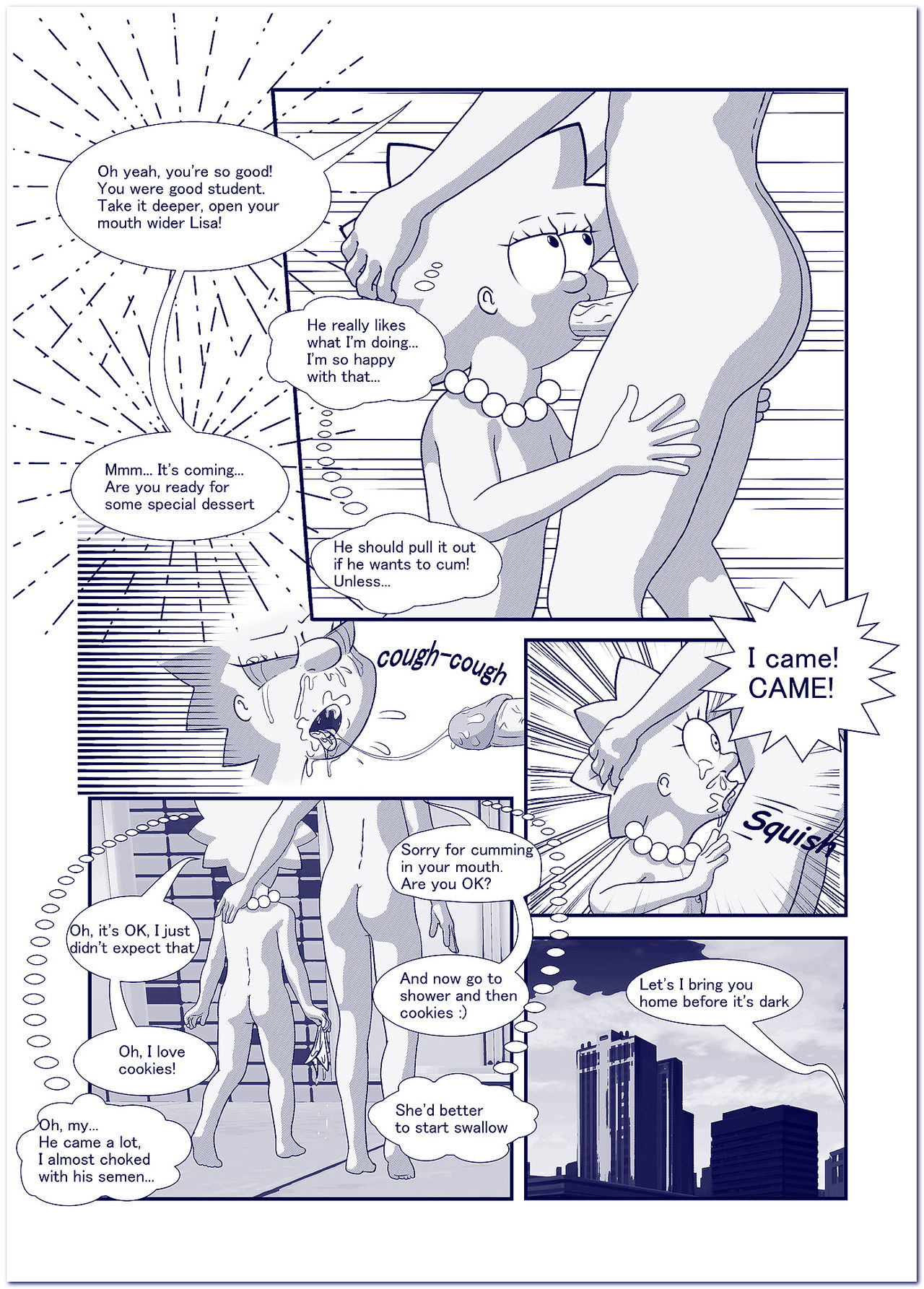 Oral exam  The Simpsons page 11 full
