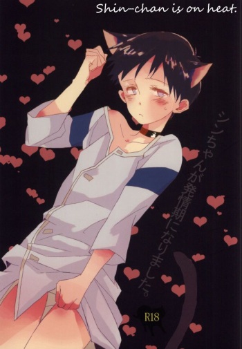 (HaruCC18) [Mm. (Moto)] Shin-chan ga Hatsujouki ni Narimashita. (Neon Genesis Evangelion) [English] [SeekingEyes] cover