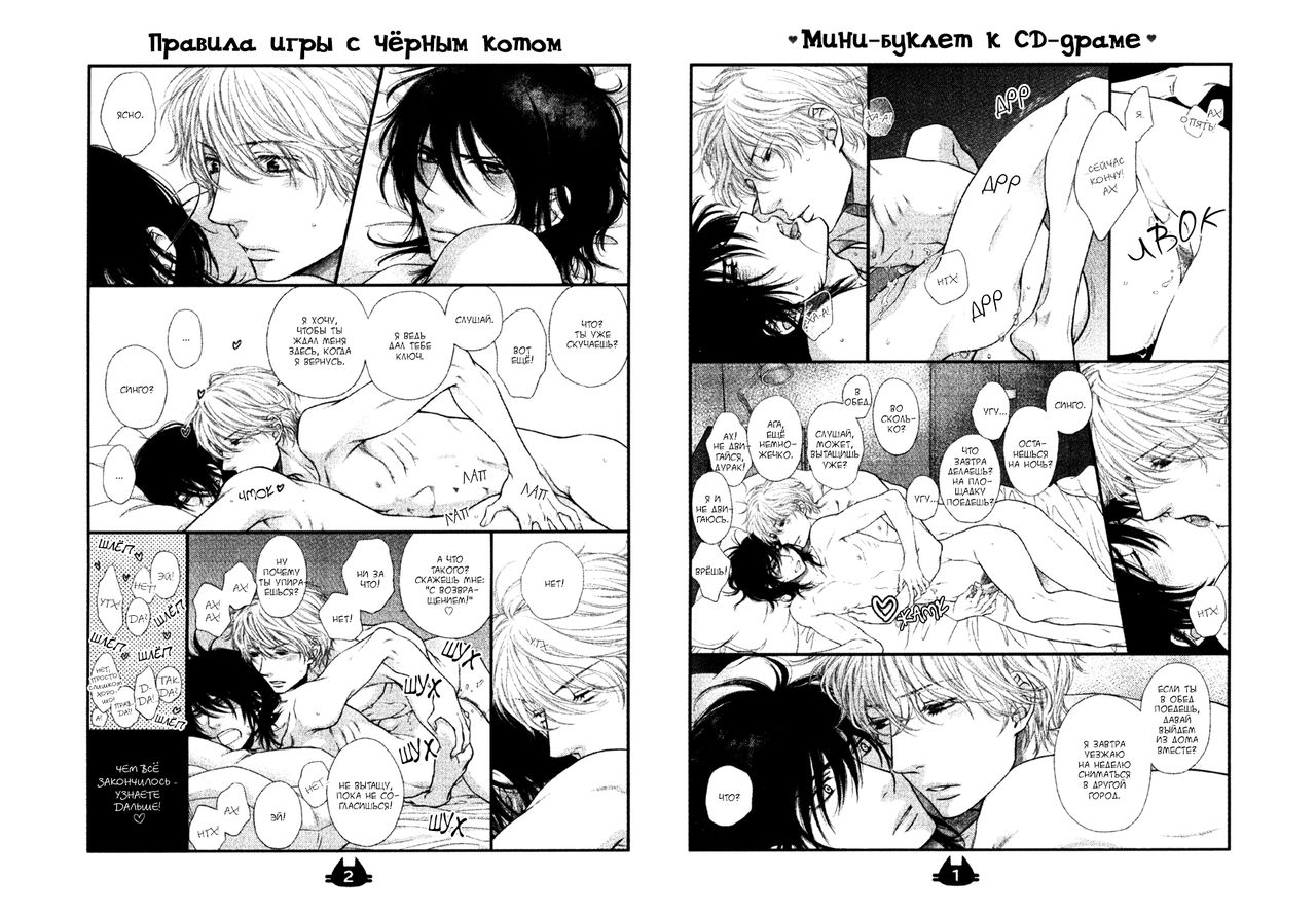 Kuroneko Kareshi no Asobikata | Правила игры с чёрным котом page 2 full