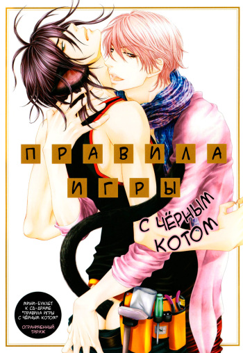 [Sakyo Aya] Kuroneko Kareshi no Asobikata | Правила игры с чёрным котом [Russian] [Aikan] cover
