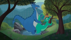 the reluctant dragon