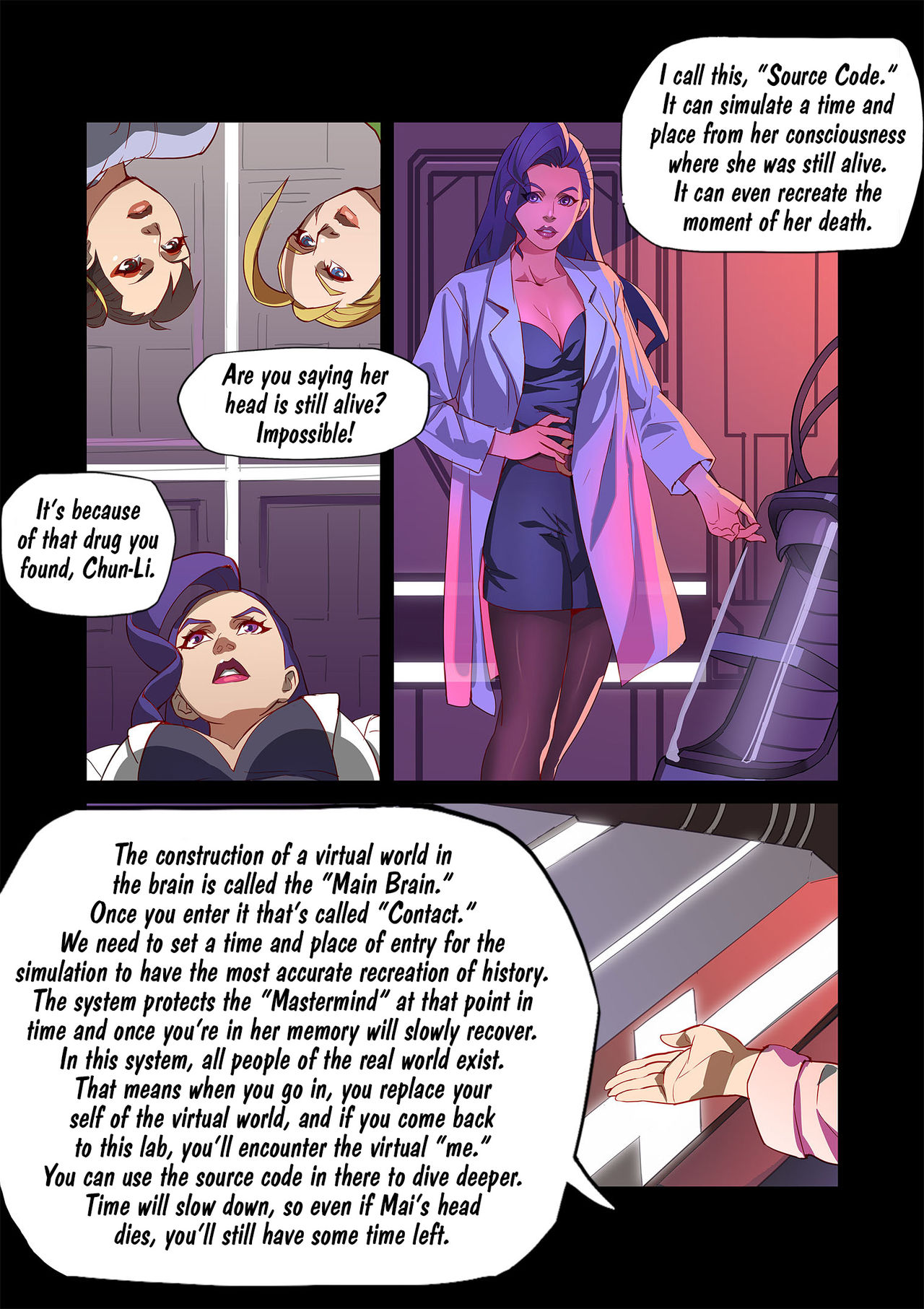 The Legend of Chun-Li Vol. 3 page 12 full
