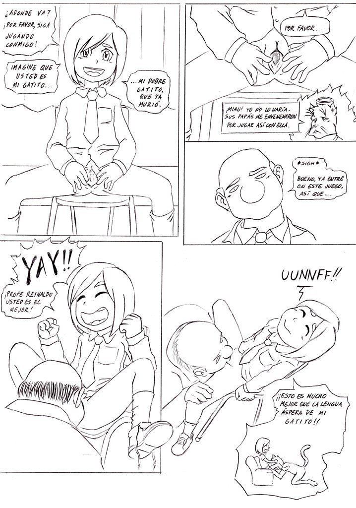 Nidolis - Capitulo 4 "Cats & Dinosaurs" Spanish page 8 full