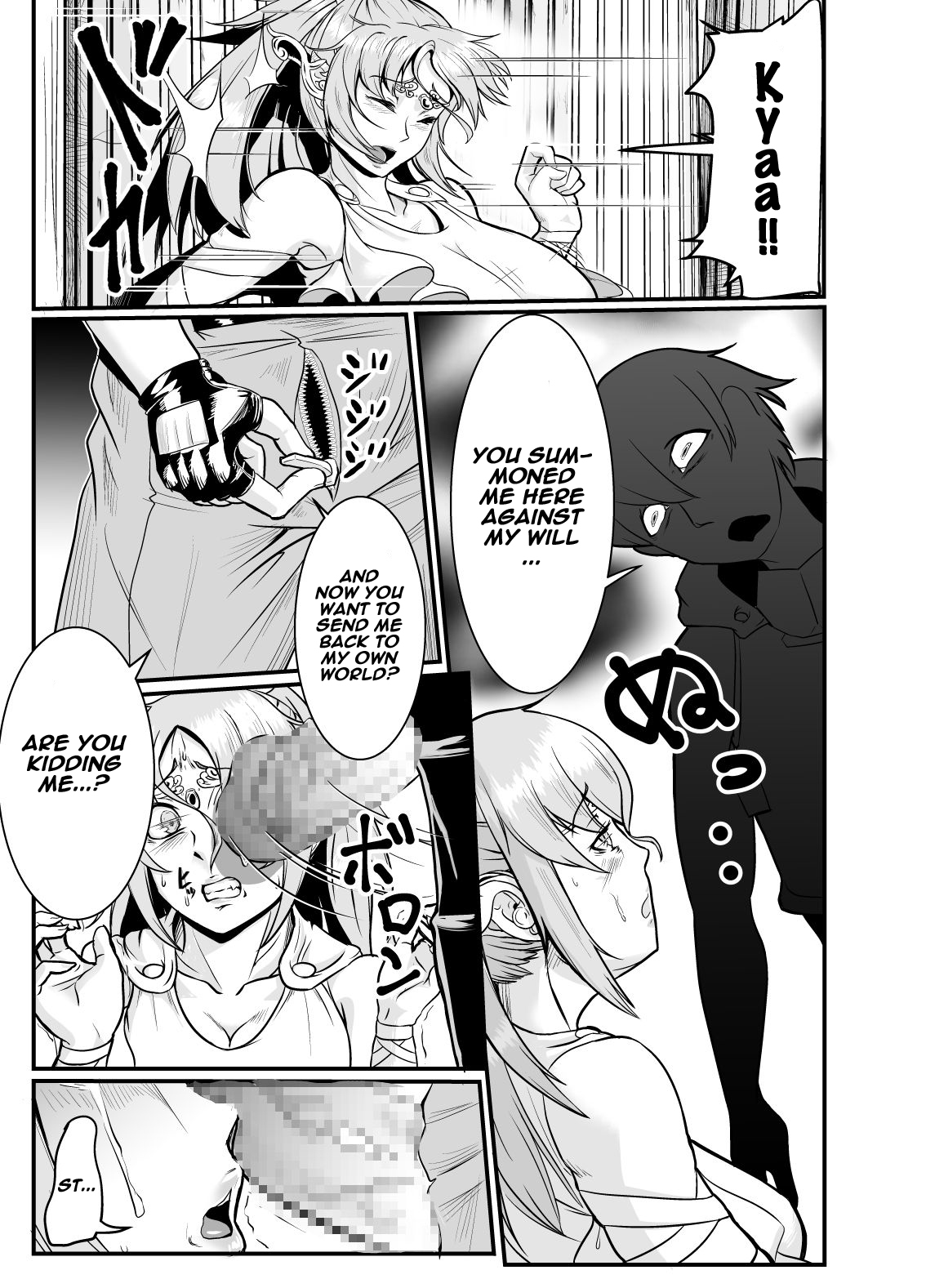 Isekai ni Shoukan sareta Ore ga Kourusai Elf Oyako o Onahoka shite Yaru Ken page 2 full