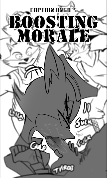 [captainjingo] Boosting Morale - Lt. Fox Vixen (Squirrel and Hedgehog) North Korea cover