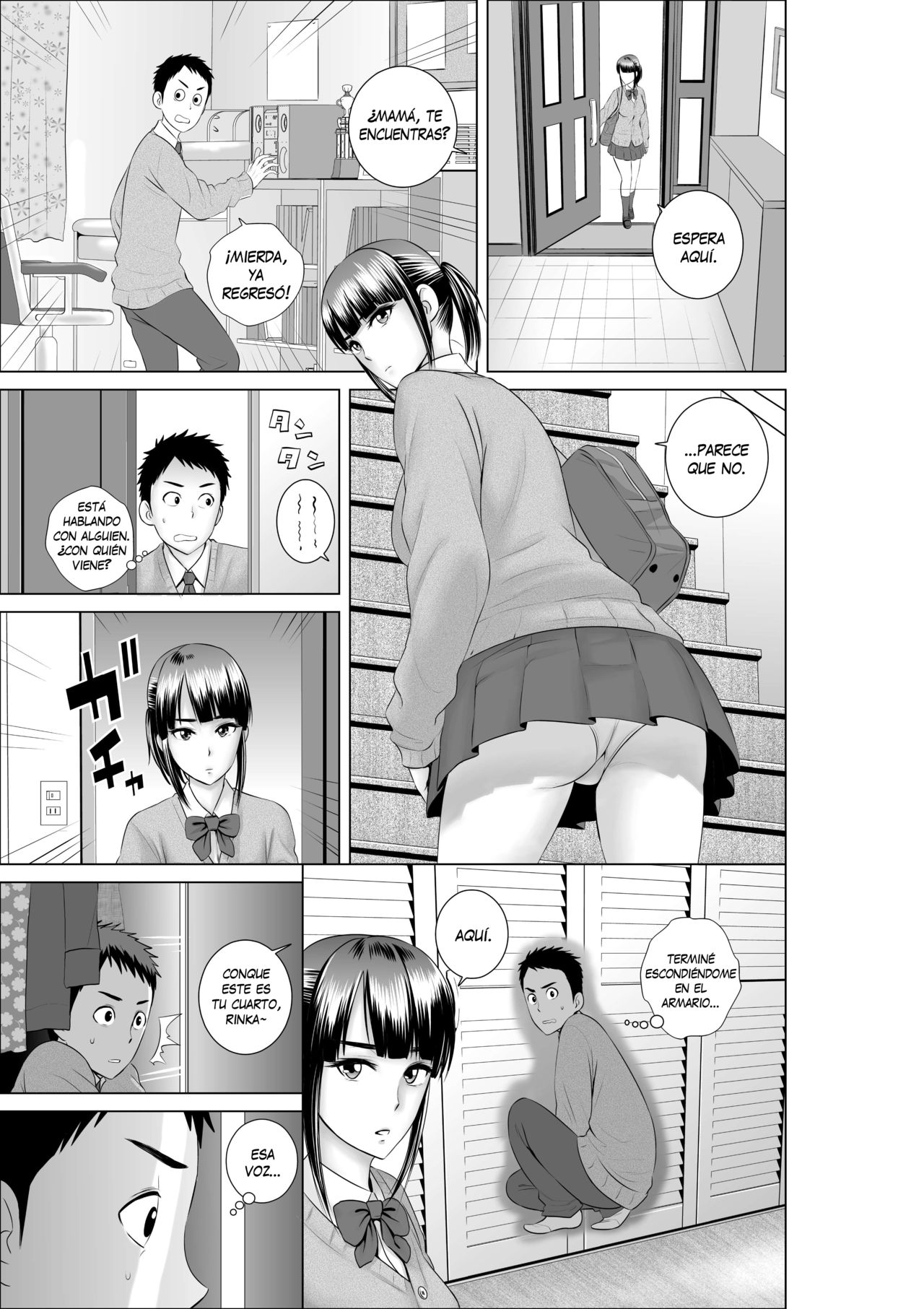 Closet -Osananajimi no Shinjitsu- | Armario -La verdad sobre mi amiga de infancia- page 8 full
