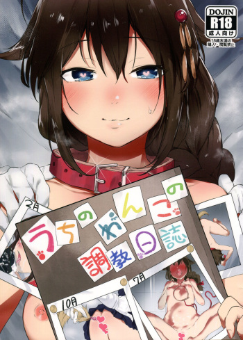 (C91) [Yaki Tomahawk Steak (Yakitomato)] Uchi no Wanko no Choukyou Nisshi (Kantai Collection -KanColle-) cover