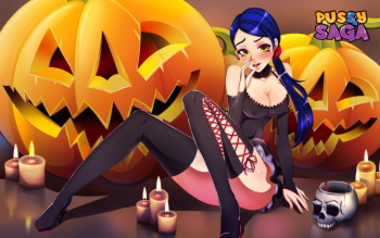 PussySaga Halloween update cover