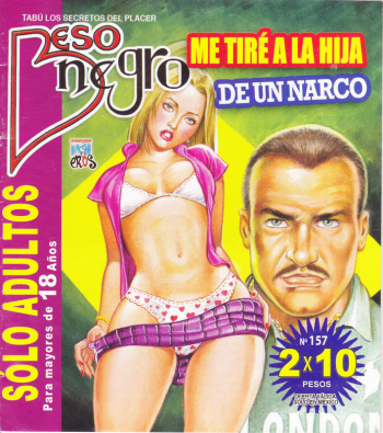 [XXX Mexican Comic] [Uncensored] Beso Negro 0157 cover