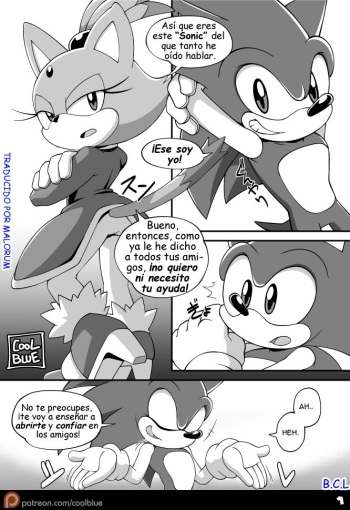 [Coolblue] Sonic & Blaze (Sonic The Hedgehog) [Spanish] [Malorum] cover