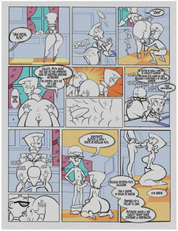 [Whargleblargle] MandarkXDexter’s Mom short comic (Spanish) (Dexter's Laboratory) (Sketches) cover