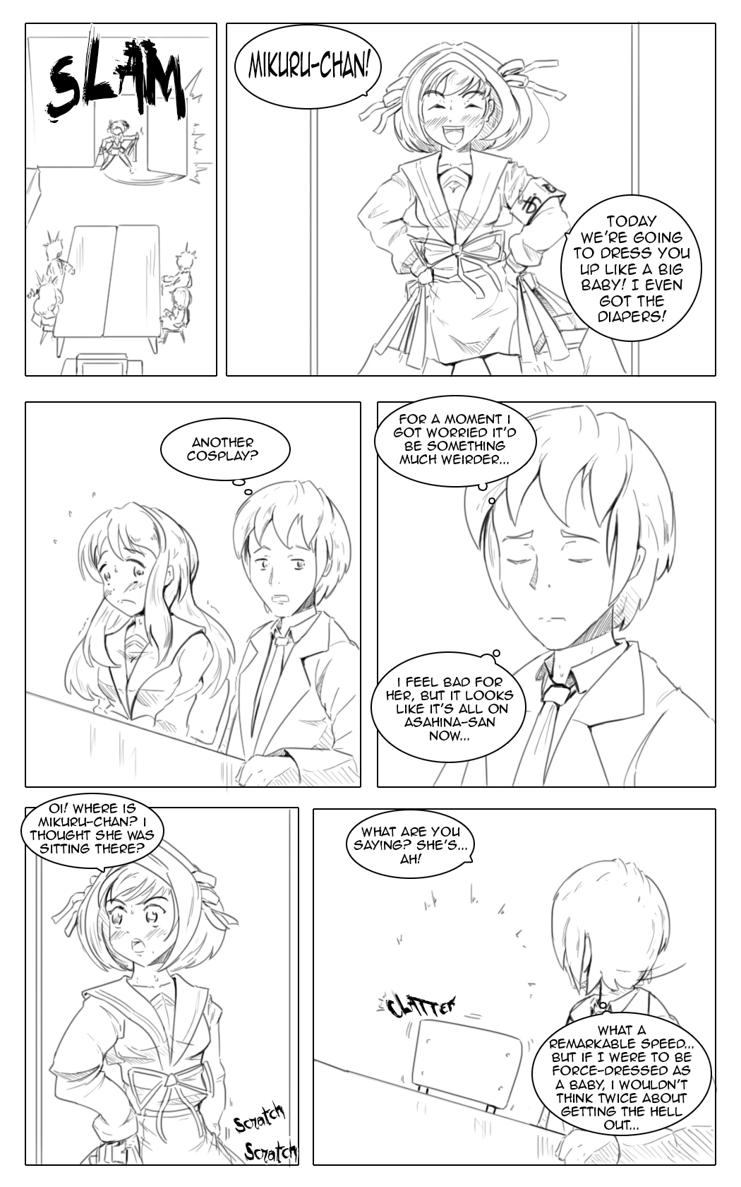 Suzumiya Haruhi no Omutsu page 12 full