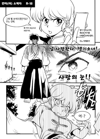 [Cyrano] 女らんま 小冊子(言語 : 韓国語) cover