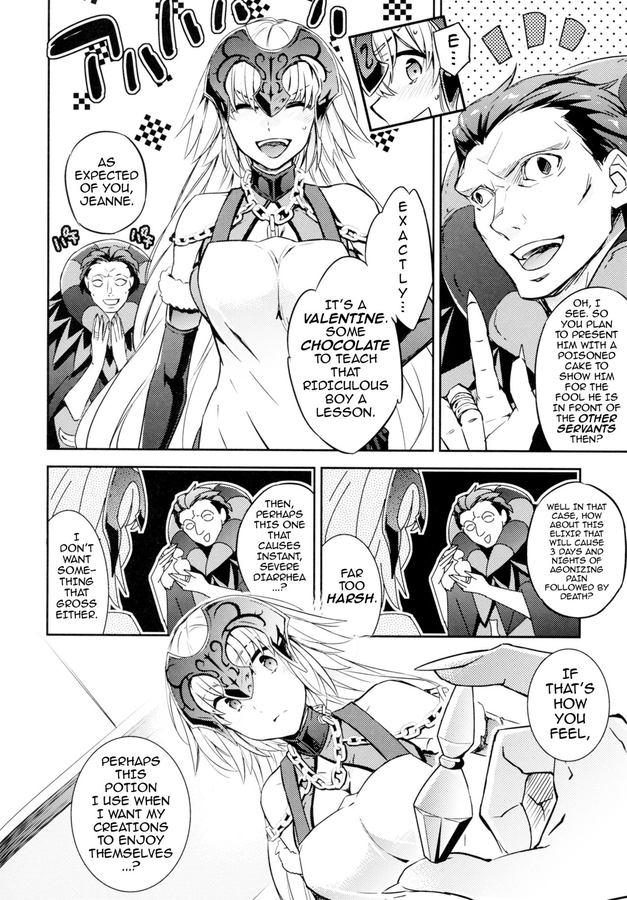 C9-28 Jeanne Alter-chan to Valentine Daisakusen | Little Ms. Jeanne Alter’s Valentine Crusade page 4 full