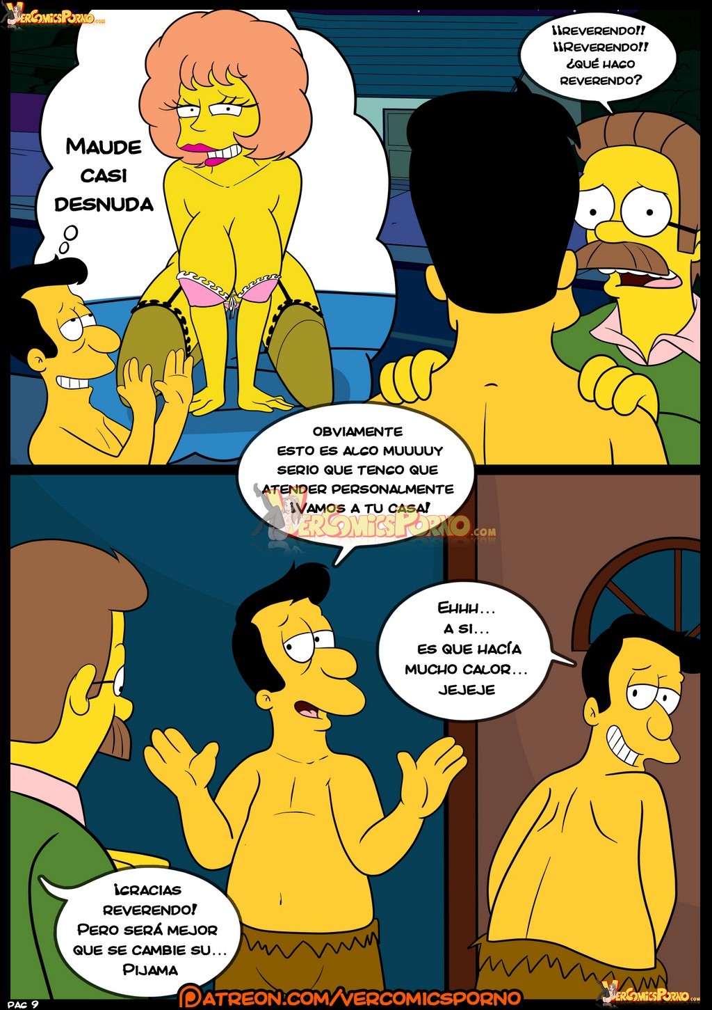 Los Simpsons Viejas Costumbres 8 page 10 full