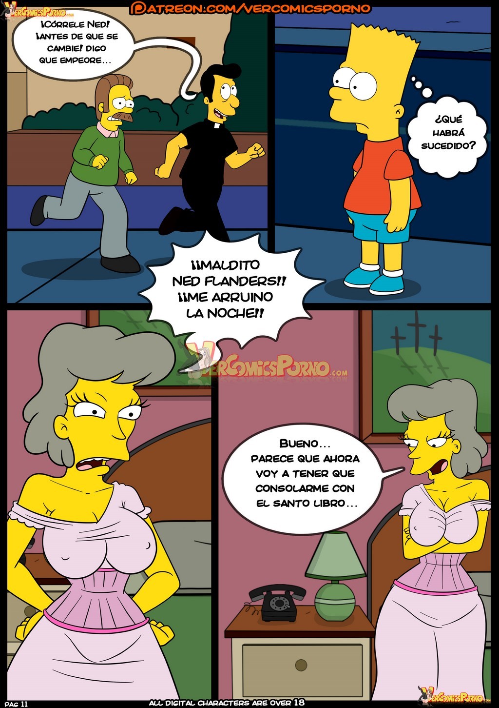 Los Simpsons Viejas Costumbres 8 page 12 full