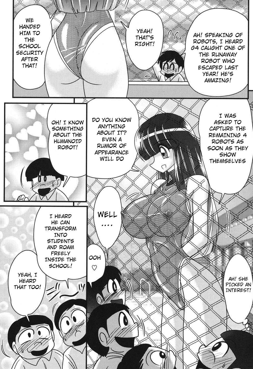 Sailor Fuku ni Chiren Robo Yokubou Kairo | Sailor uniform girl and the perverted robot Ch. 3 page 5 full
