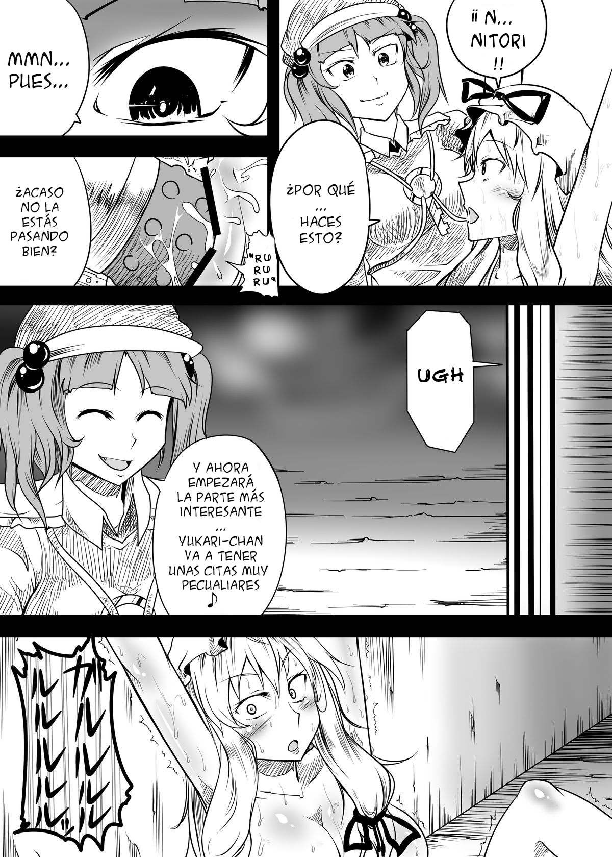 Yukari ga Rachi Sarete Sukebe Marudashi de Seieki Mamire ni Naru Juukan Hon page 5 full