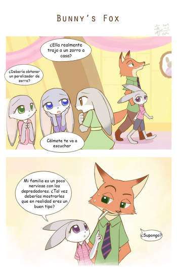 [Howxu] A bunny's Fox (Zootopia)(spanish) cover