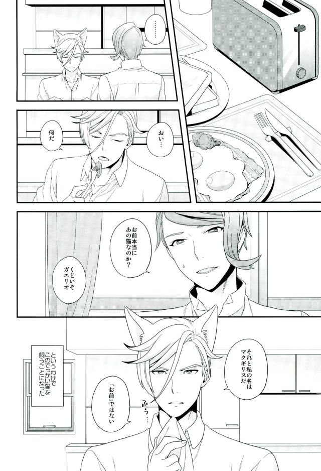 Gendai Parody ni Okeru Neko no McGillis to Gaelio no Kanousei ni Tsuite page 9 full
