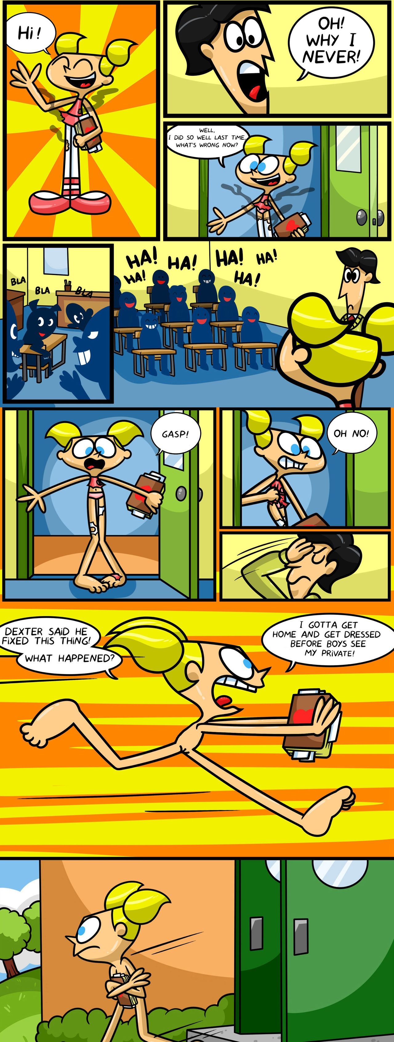 Dee Dee´s strips page 1 full