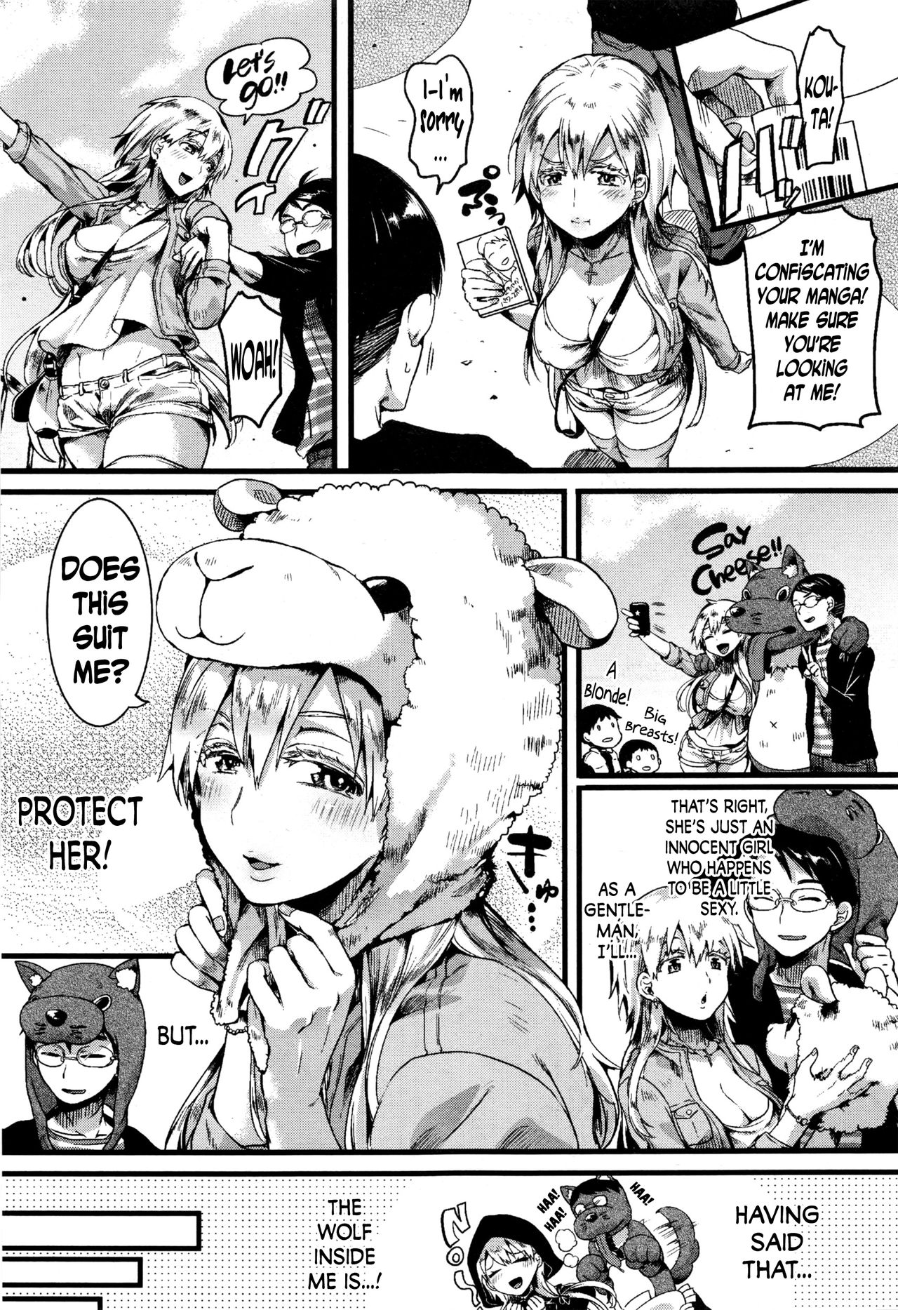 Red Hood Blonde page 3 full