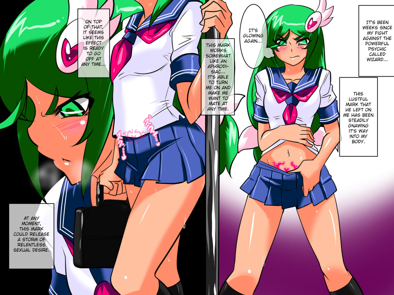 Heroine harassment Psycho Meister Meteor Sekuhara Hen page 2 full