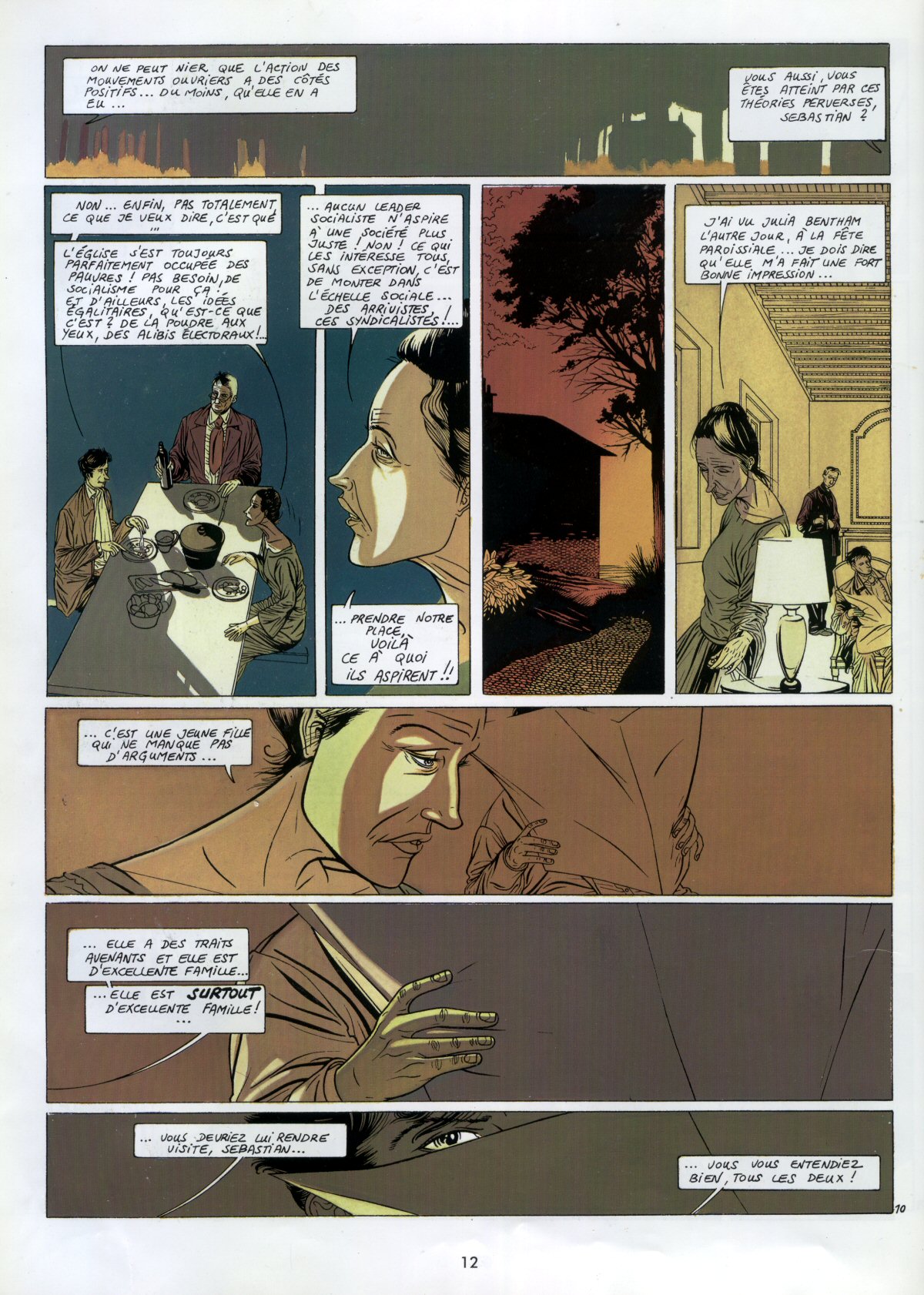 Saga Anglaise - T01 - le poids du silance page 12 full