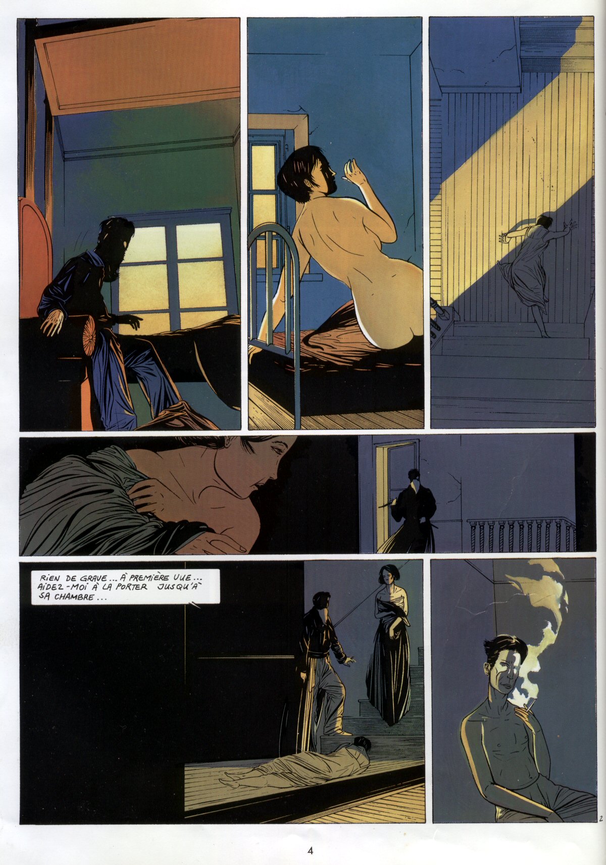 Saga Anglaise - T01 - le poids du silance page 4 full