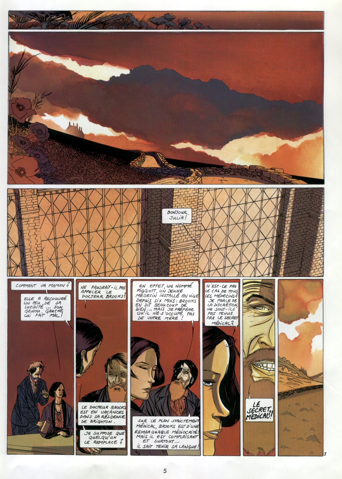Saga Anglaise - T01 - le poids du silance page 5 full