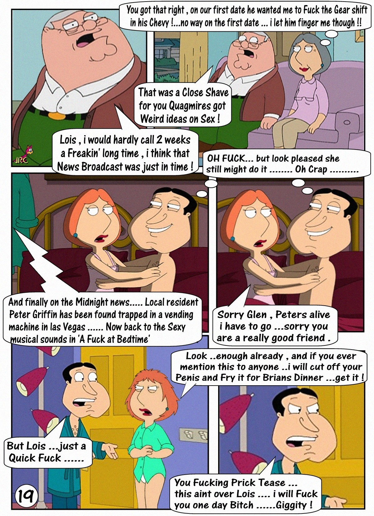 Family Guy —  — The Retrospective Adventures Of A Housewife Turned Porno Star — Lois page 11 full