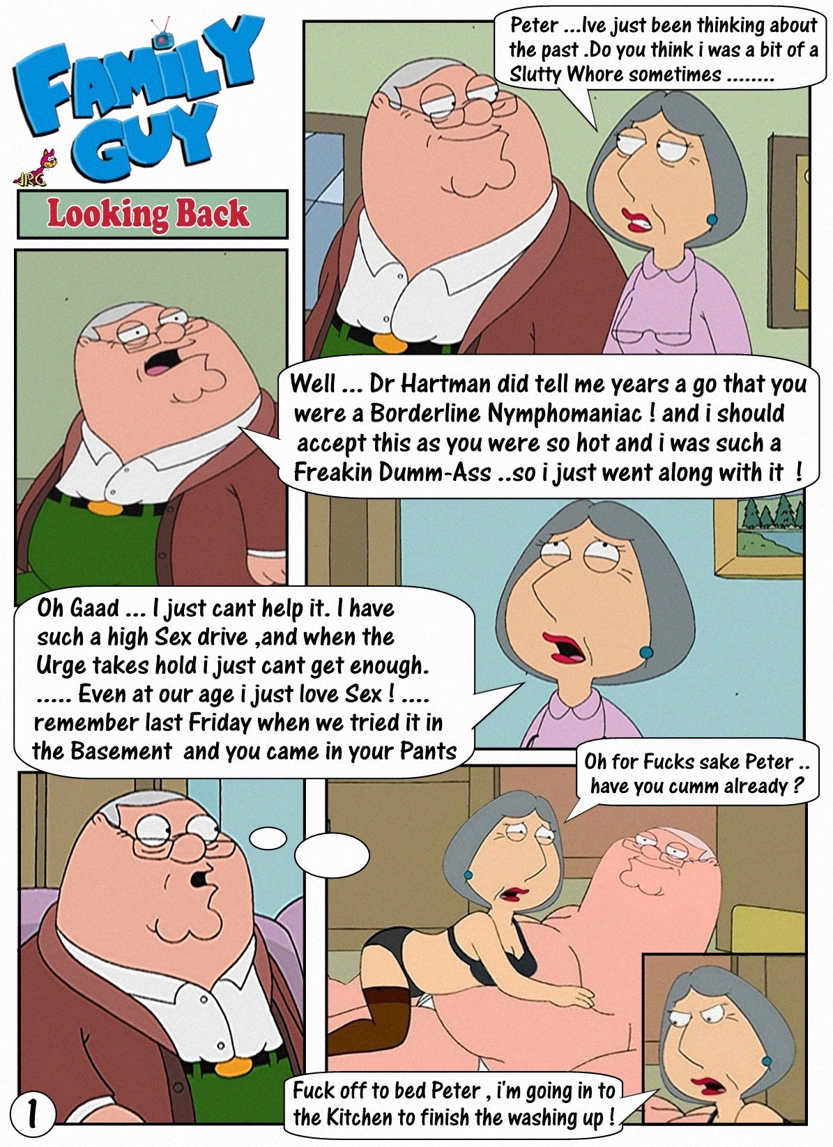 Family Guy —  — The Retrospective Adventures Of A Housewife Turned Porno Star — Lois page 12 full