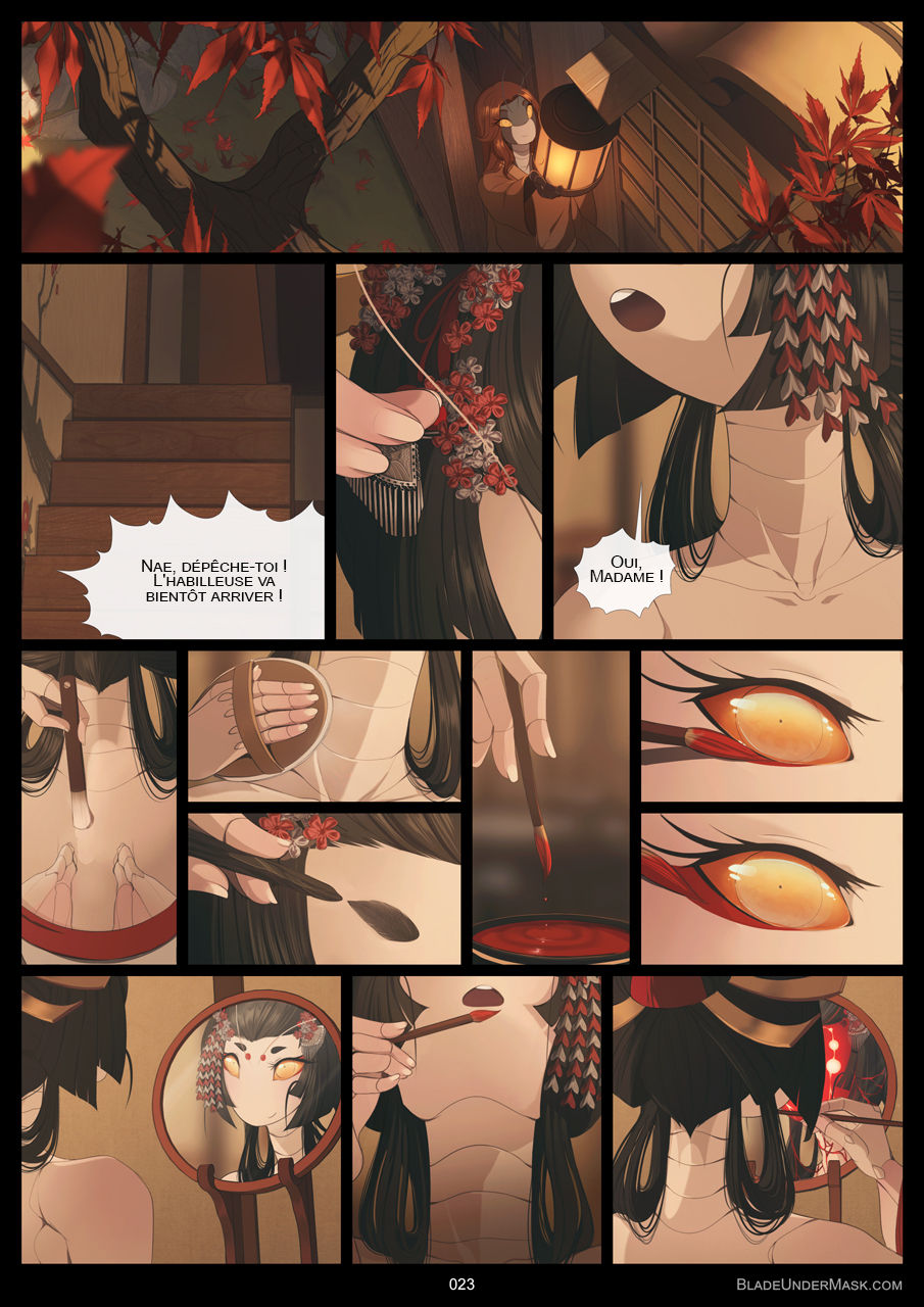 Blade Under Mask Ch. 2 page 1 full