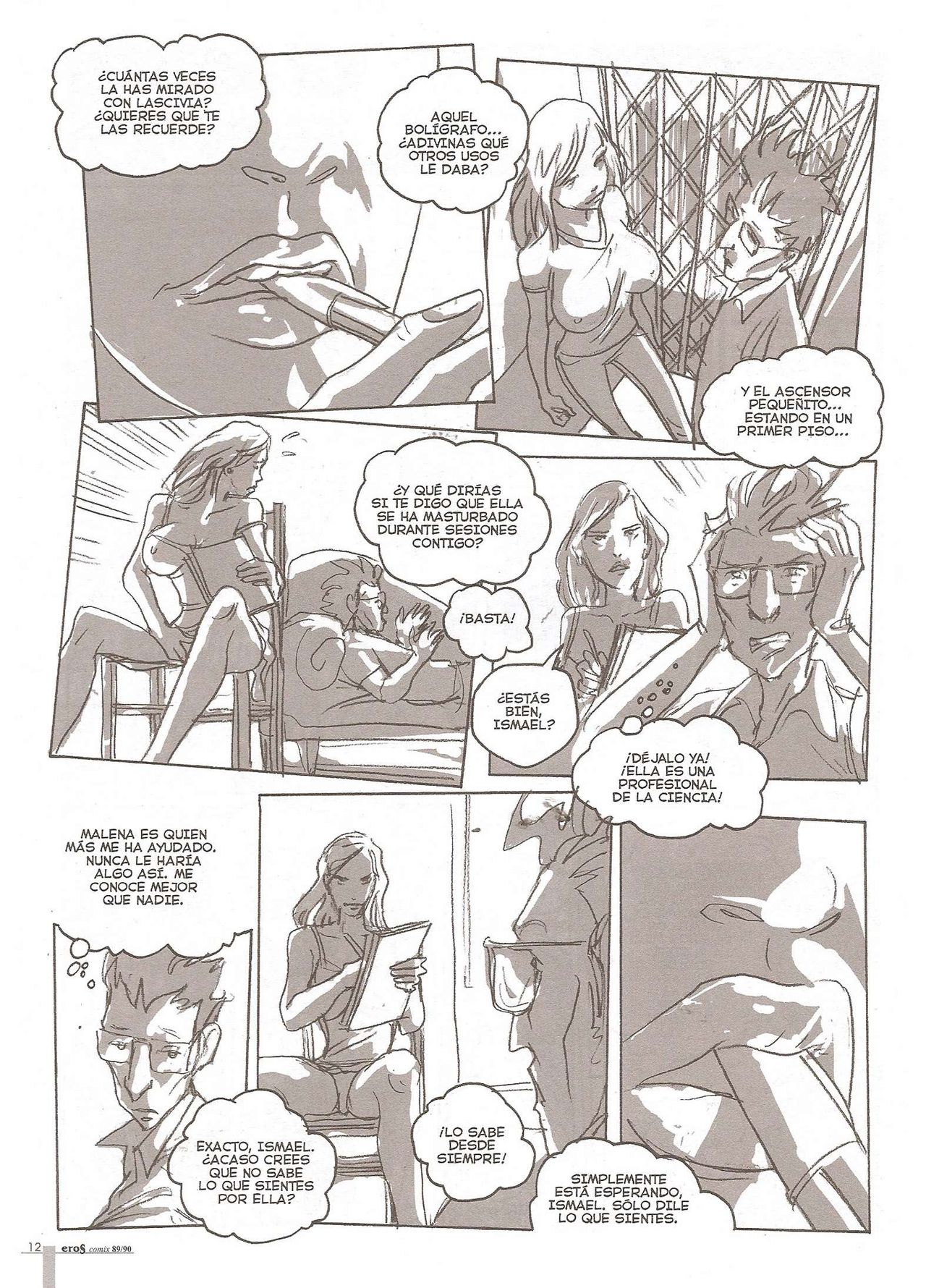 Eros Comix #89/90 page 12 full
