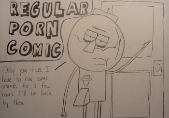 Regular Porn Comic (Regular Show) cover