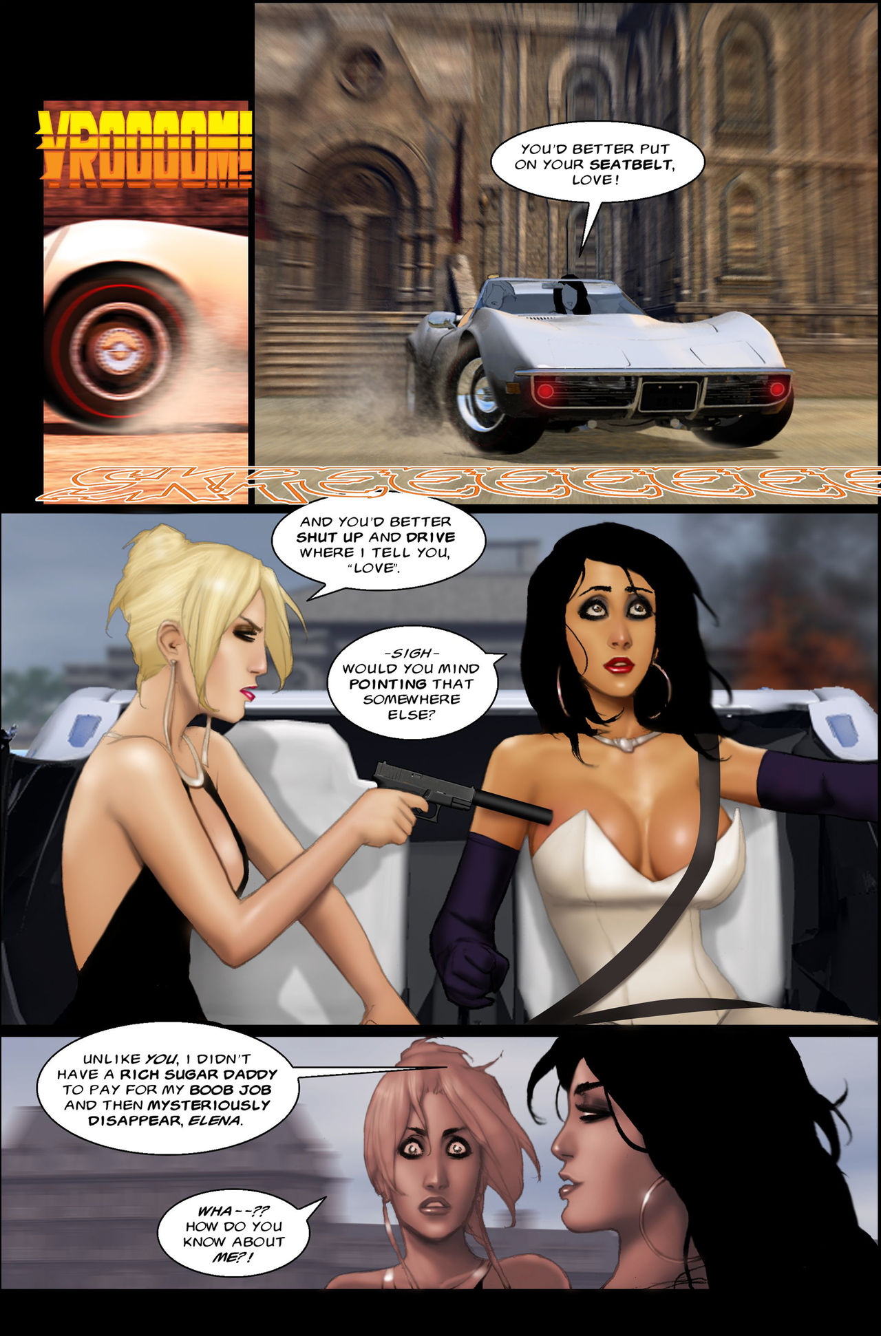 Sean Harrington - Spying with Lana Case 18 - Black Ops,  White Lies Uncut version page 12 full