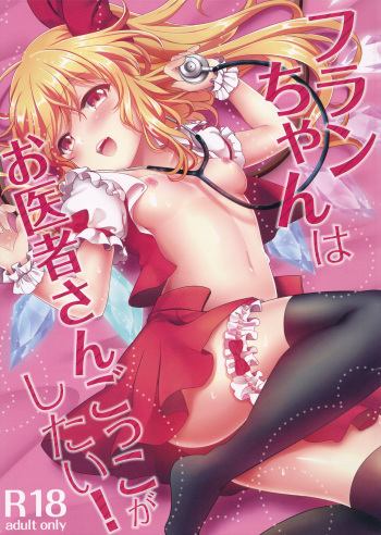 (Reitaisai 14) [Kingyo Origin (Kayama Rim)] Flan-chan wa Oisha-san Gokko ga Shitai! (Touhou Project) cover