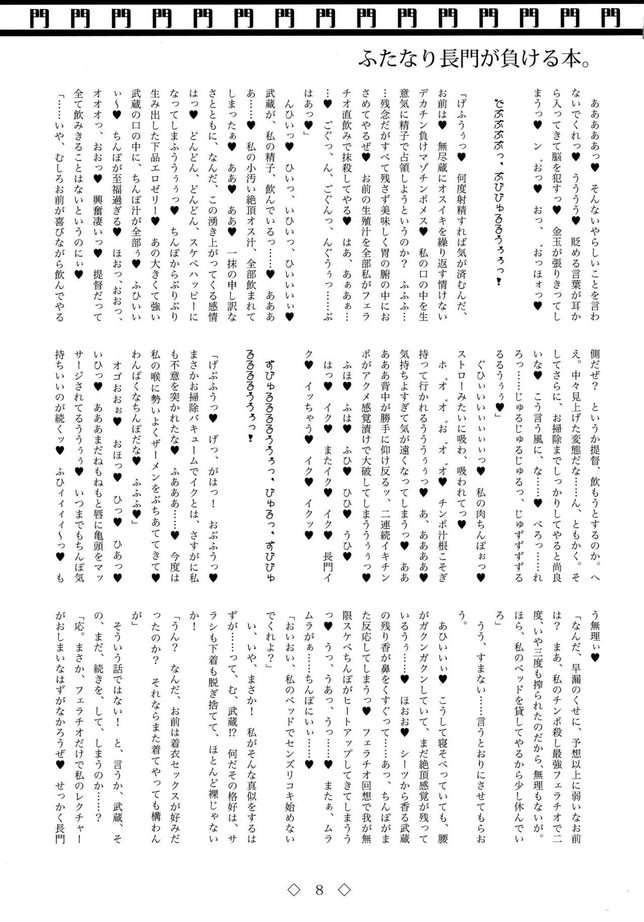 Futanari Nagato ga Makeru hon. page 8 full