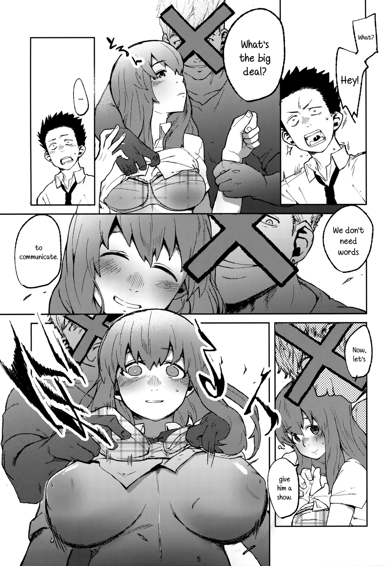 Koe no Yukue page 4 full