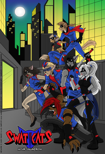 SWAT Kats Nova Squadron Issue One cover