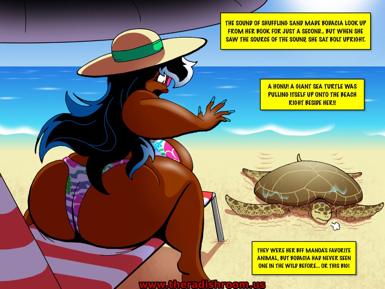 Bodacia's Beach Day page 4 full