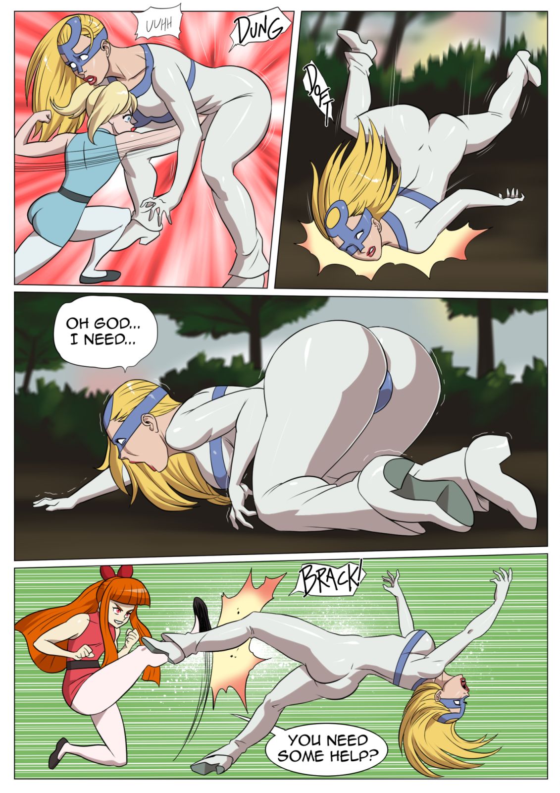 Powerpuff Girls in: Revenge of Femme Fatale page 4 full