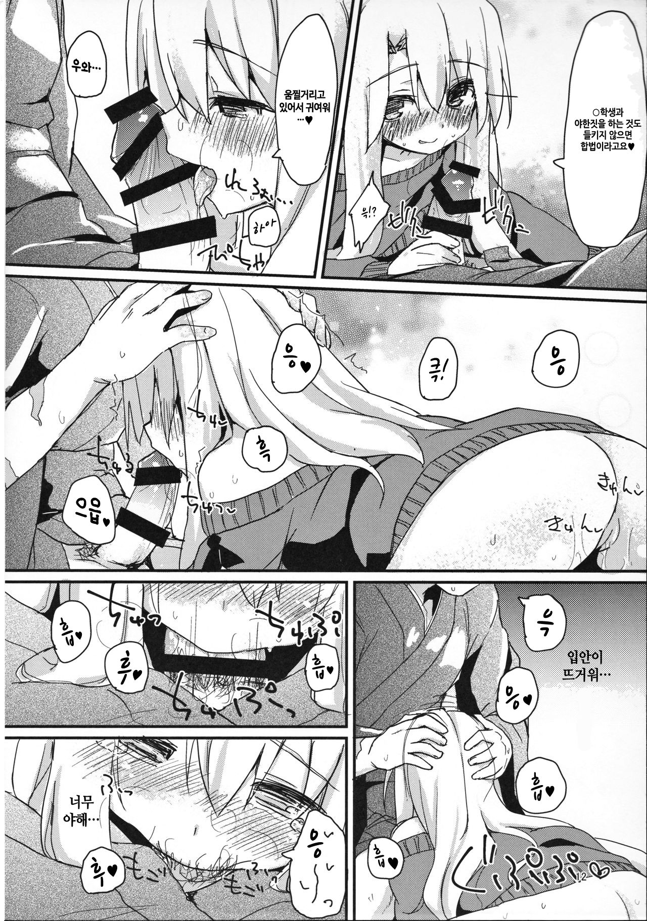 Illya-chan no Hatsujouki | 이리야쨩의 발정기 page 12 full