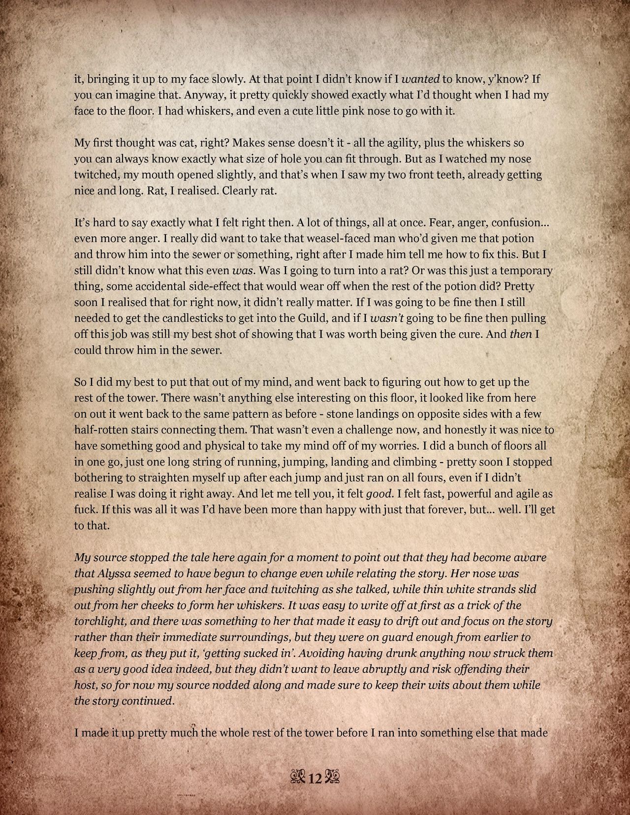 Morphological Monster Manual page 12 full