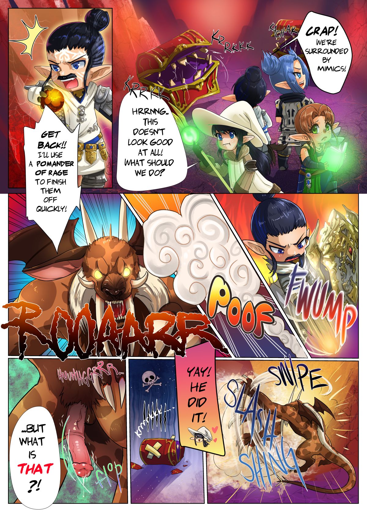 Palace of the Dick page 1 full