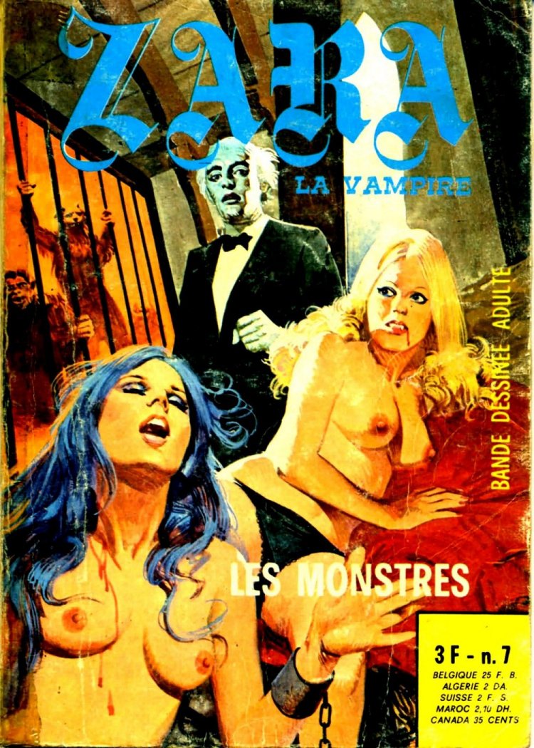 Zara la Vampire #7 - Les monstres page 1 full